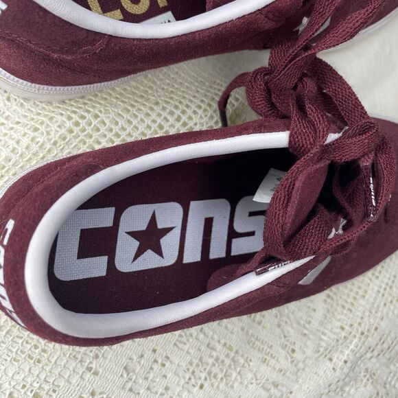 CONVERSE Louie Lopez Pro Sneakers Low Suede Skate Mens 5 Womens 6.5 Bordeaux - Picture 8 of 8